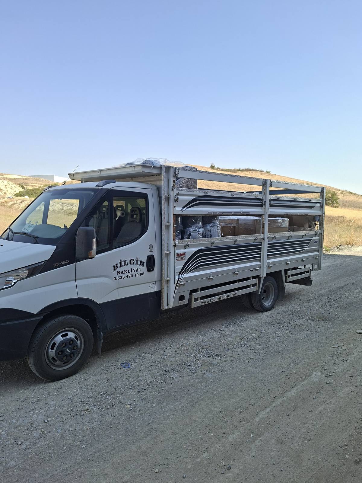 Bilgin Nakliyat Iveco Daily kamyonu — Salihli nakliyat aracı